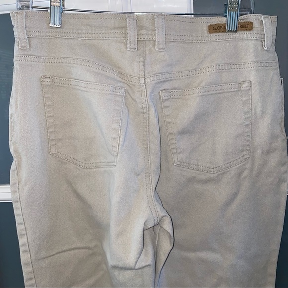 GUC Women’s Size 12P, Gloria Vanderbilt Jeans 5 Pocket Tan/Khaki Jeans - Picture 10 of 13